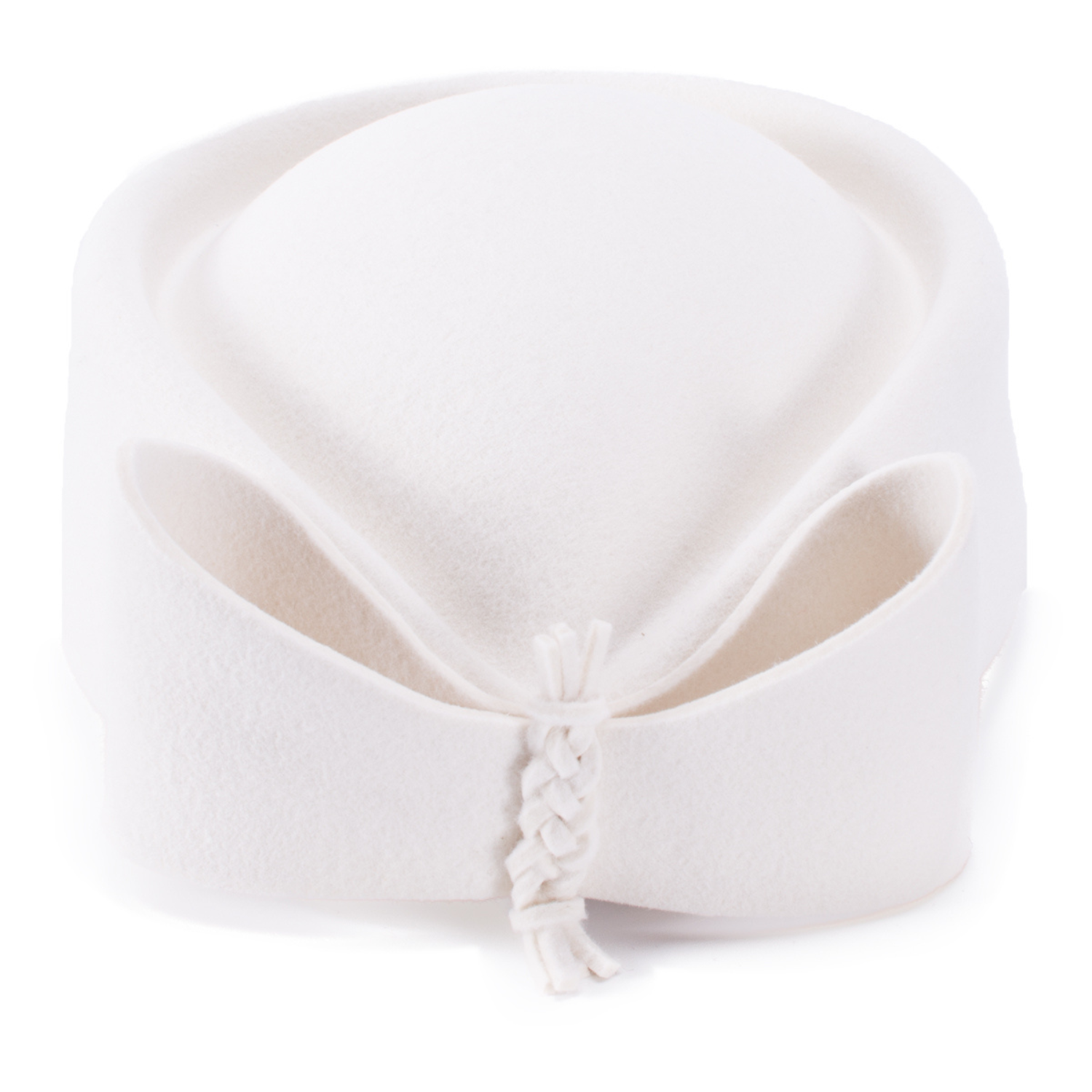 Pillbox Hat with a Bow