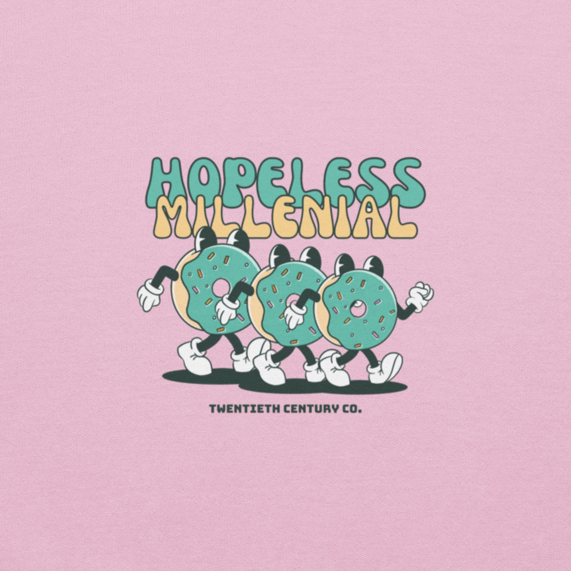 Hopeless Millenial Bedrucktes Unisex-Sweatshirt