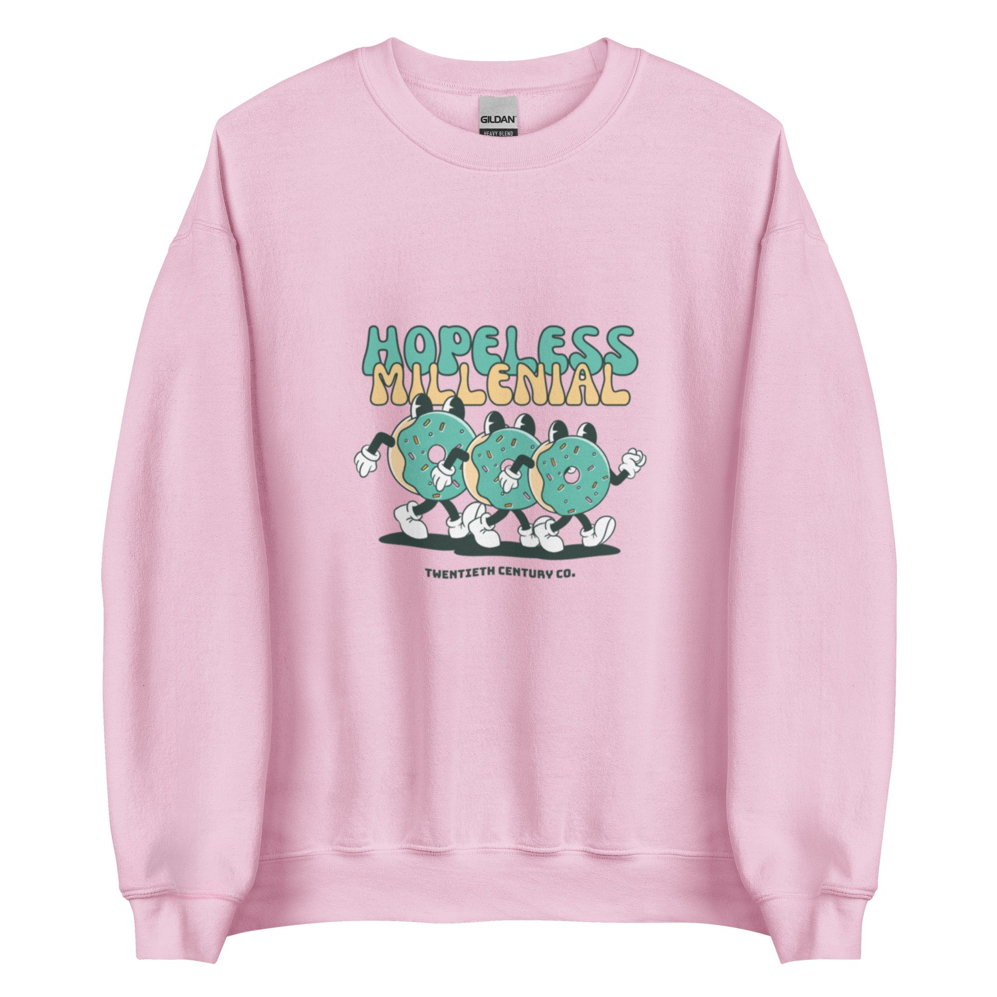 Hopeless Millenial Bedrucktes Unisex-Sweatshirt