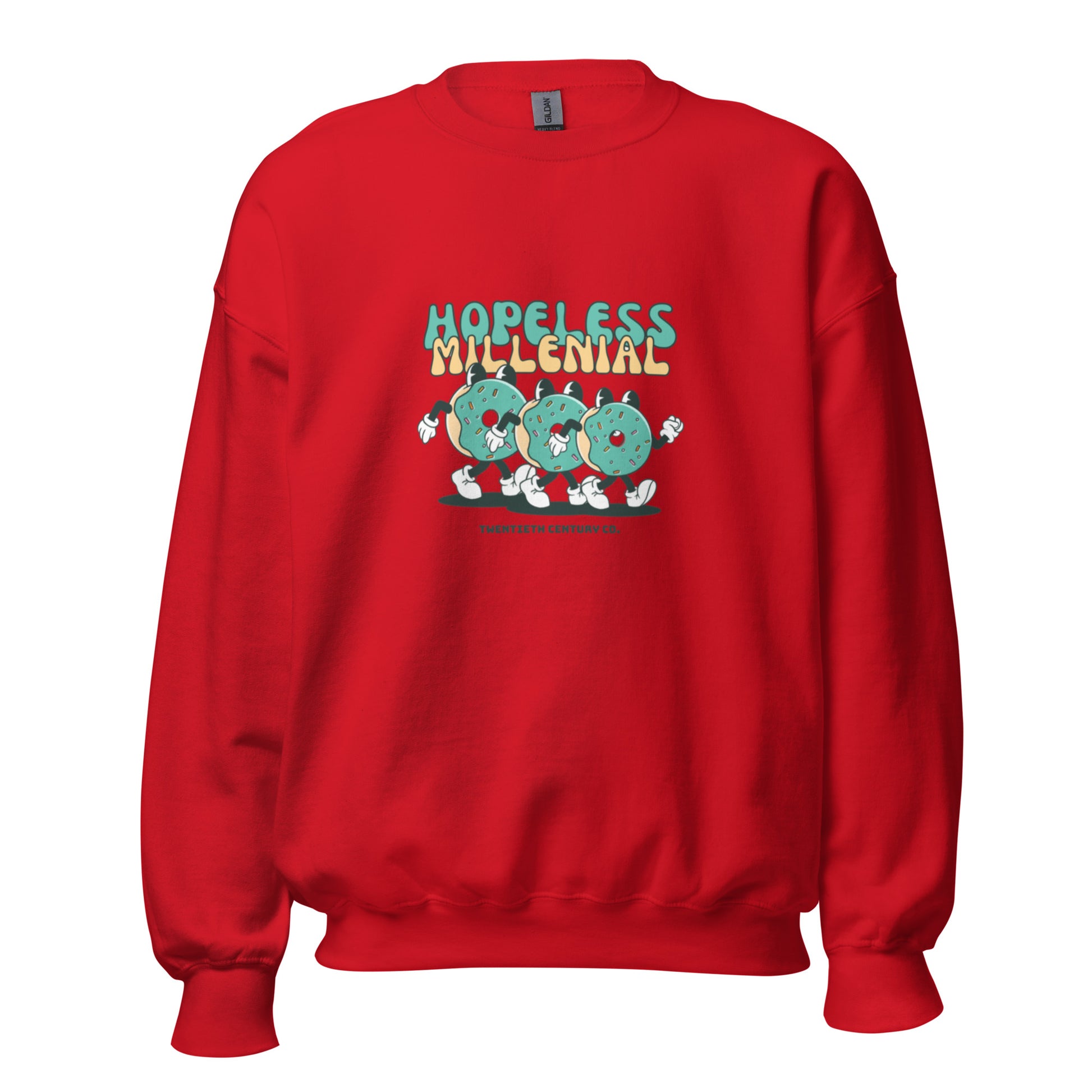 Hopeless Millenial Bedrucktes Unisex-Sweatshirt