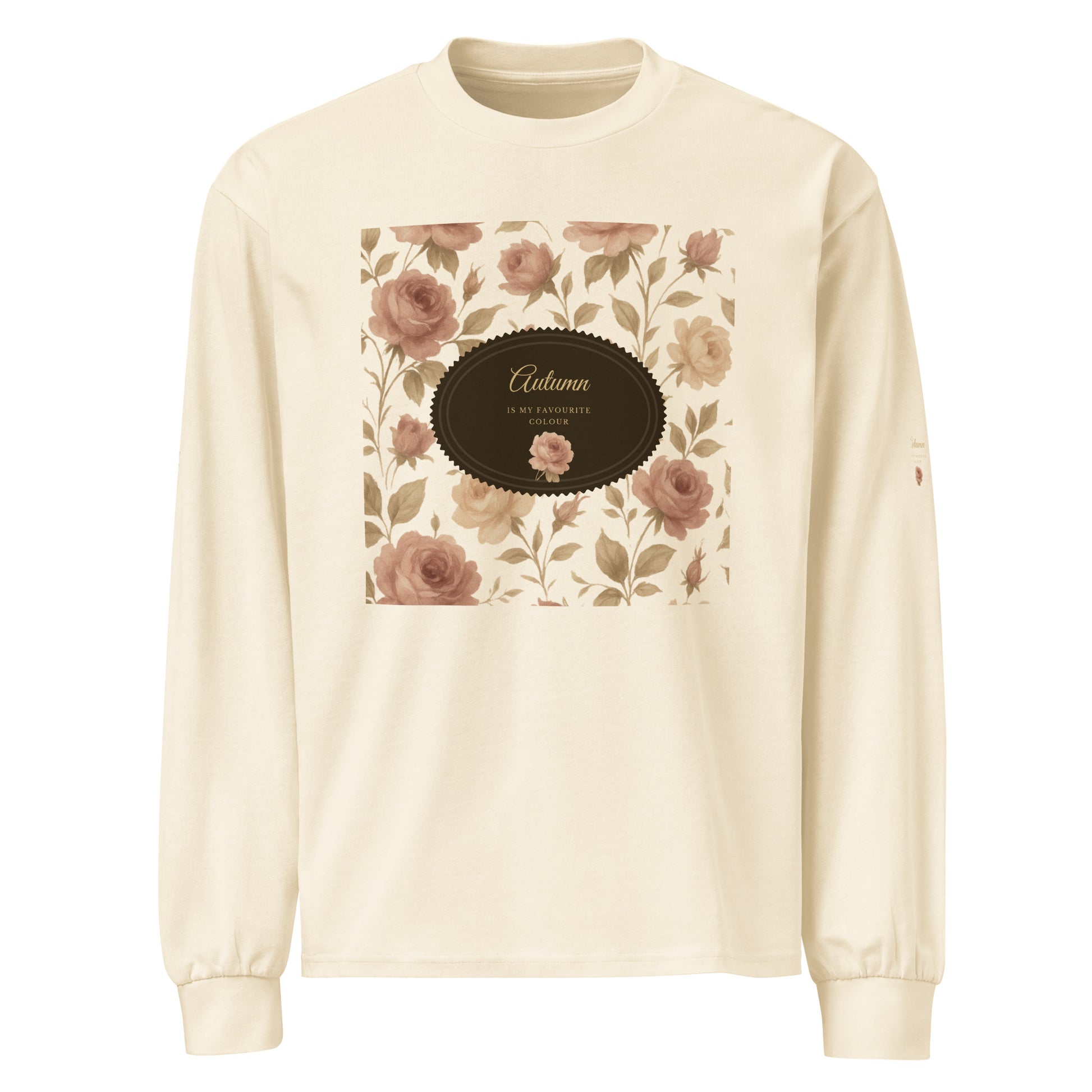 Autumn is my Favourite Colour Premium Heavyweight Long Sleeve Shirt in Four Colours