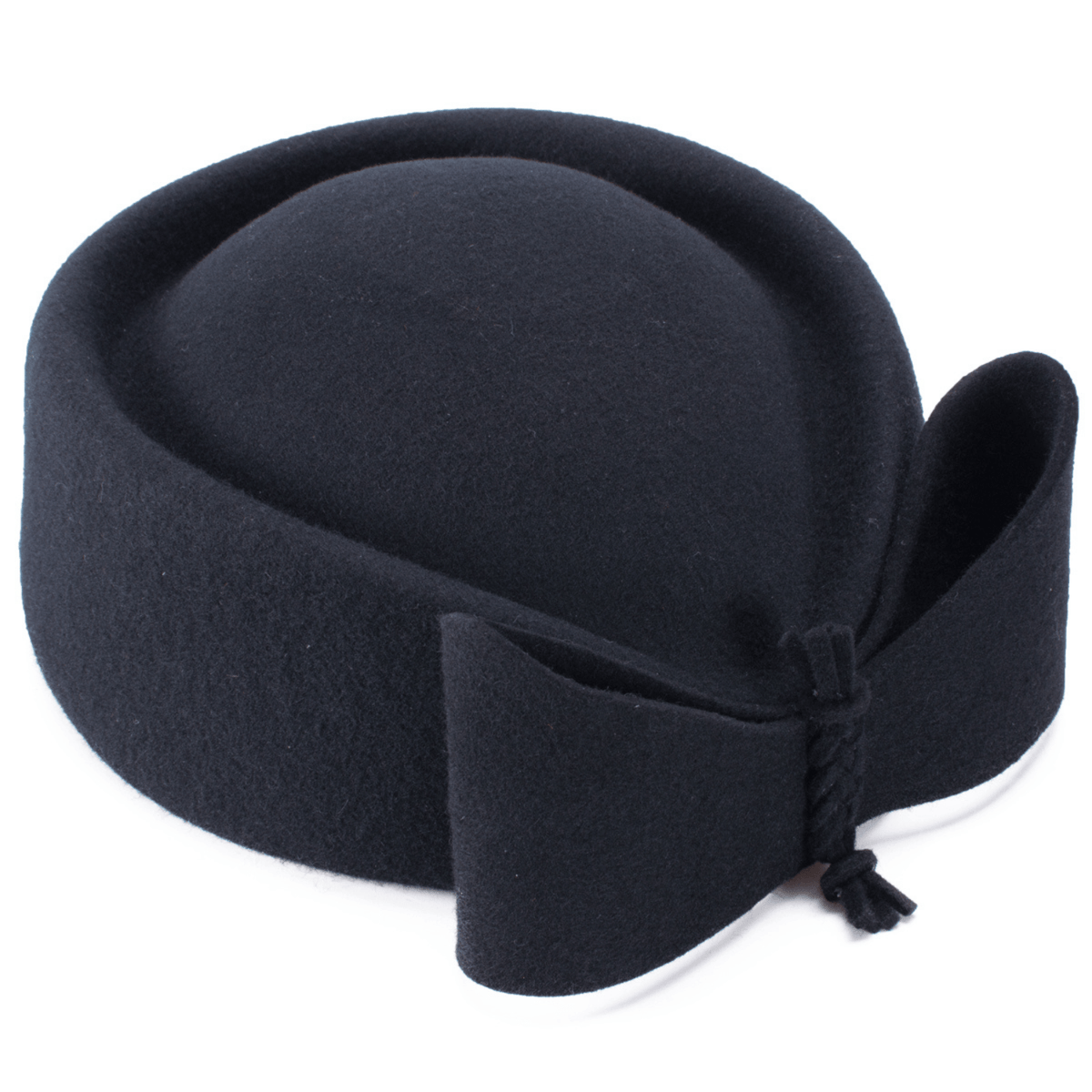 Pillbox Hat with a Bow 