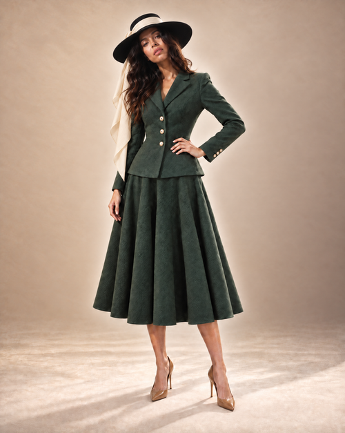 Audrey-Inspired Black Wide Brim Felt Hat with Removable Sash
