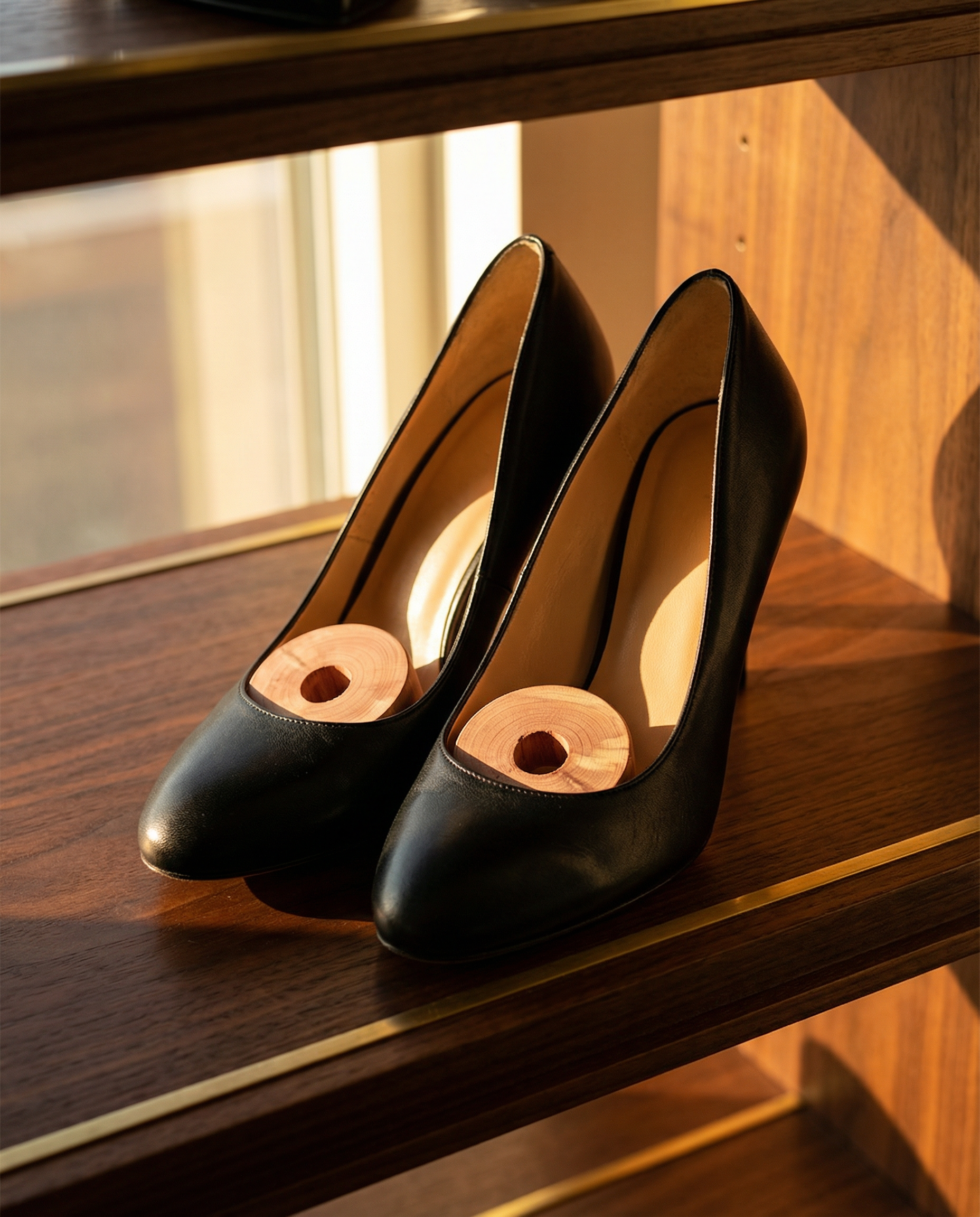 Cedarwood Shoe Care Rings (Pair)