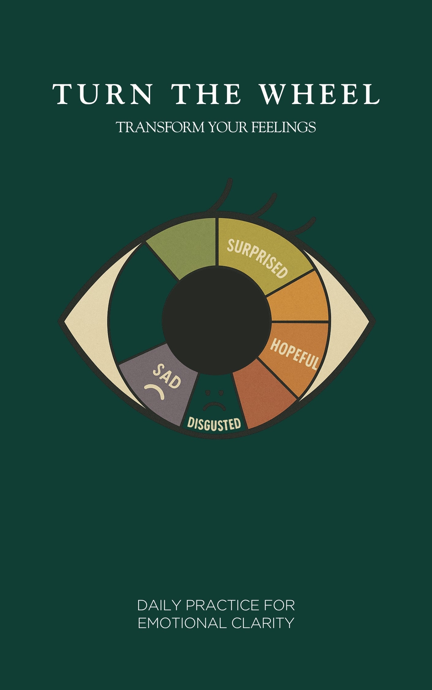 Daily Feelings Wheel Journal for Guided Emotional Clarity - A5
