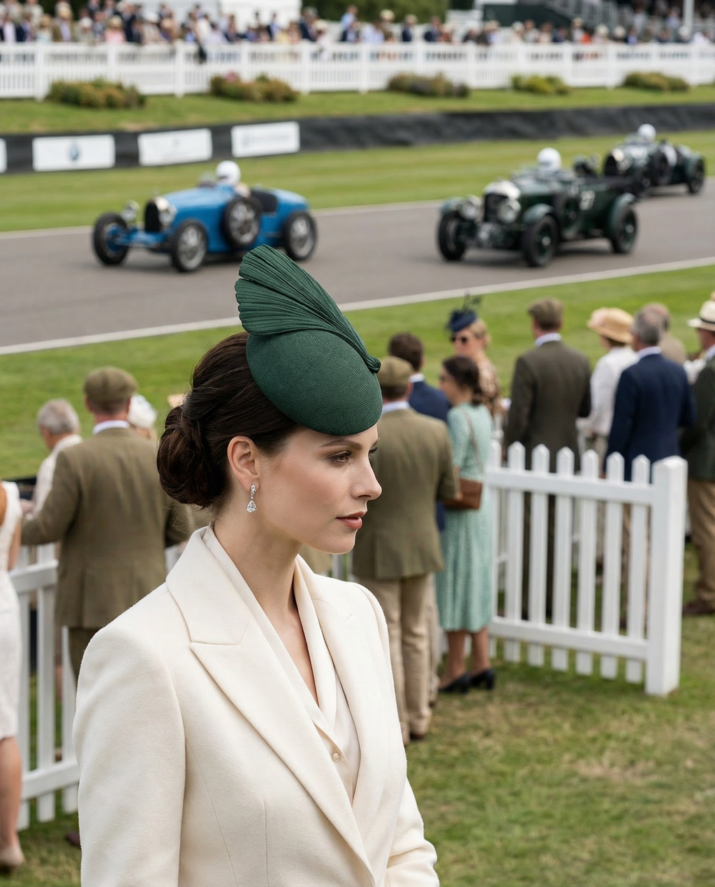 Ginkgo Silk Fascinator