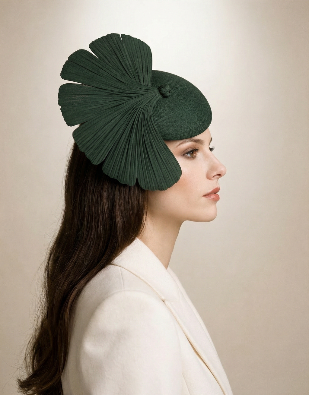 Ginkgo Silk Fascinator