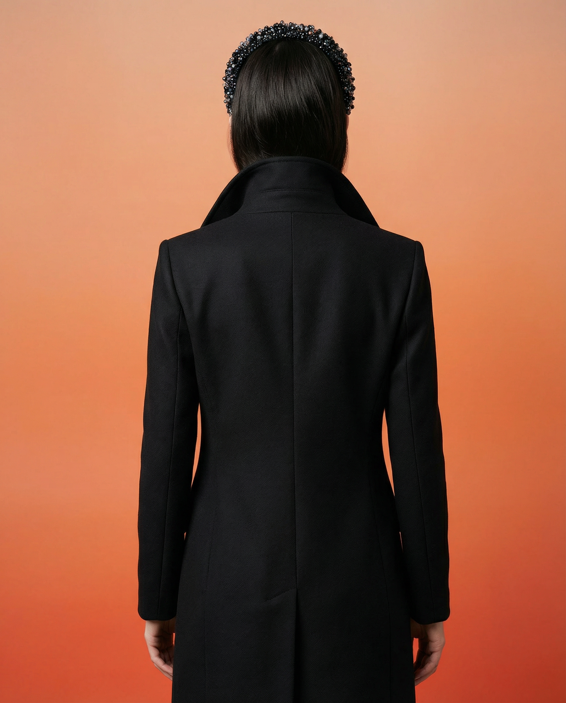 Extra Wide Austrian Crystal Embroidered Headband