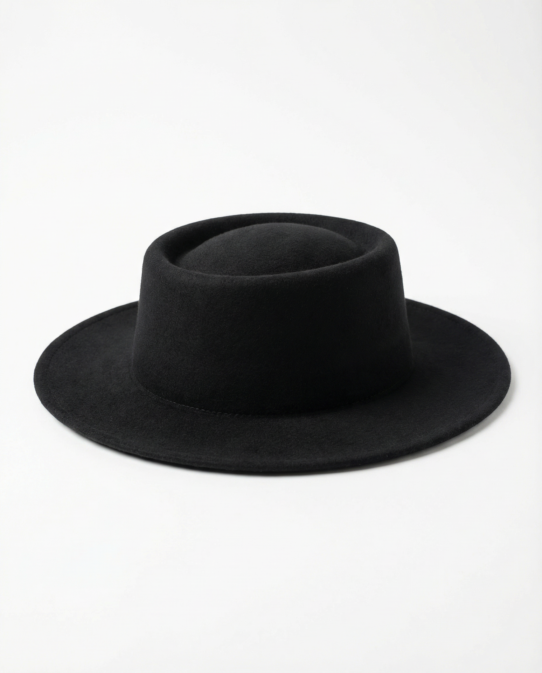 Pure Wool Boater Hat