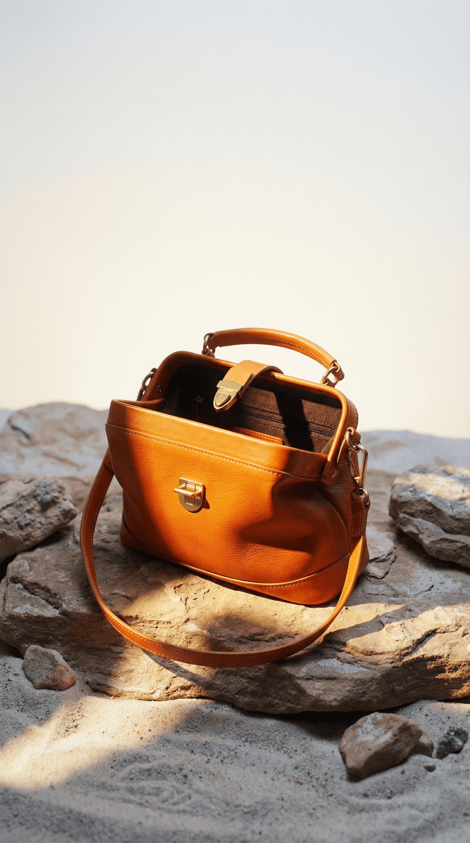 Vintage Doctors Bag – Burnt Orange