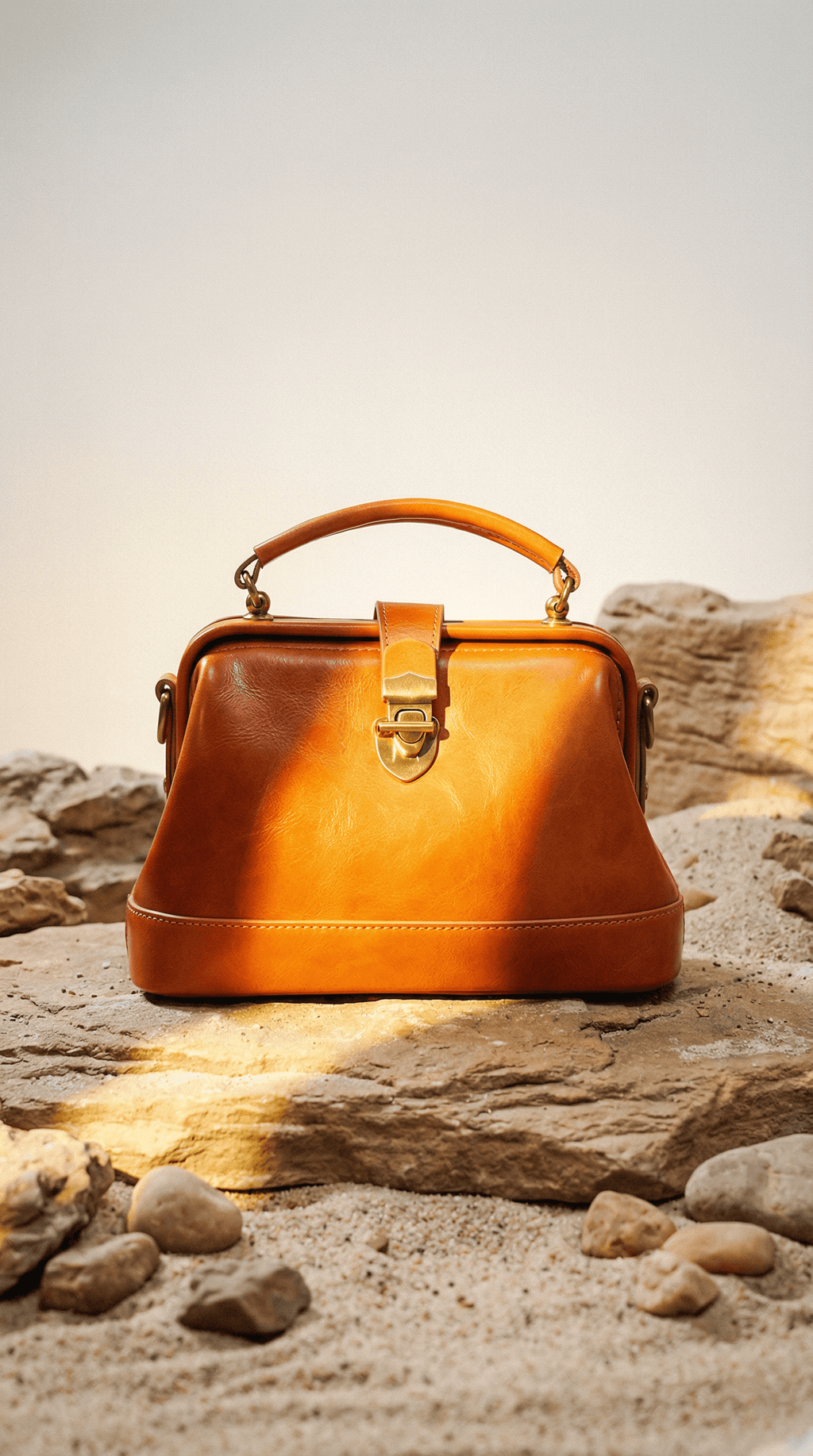 Vintage Doctors Bag – Burnt Orange