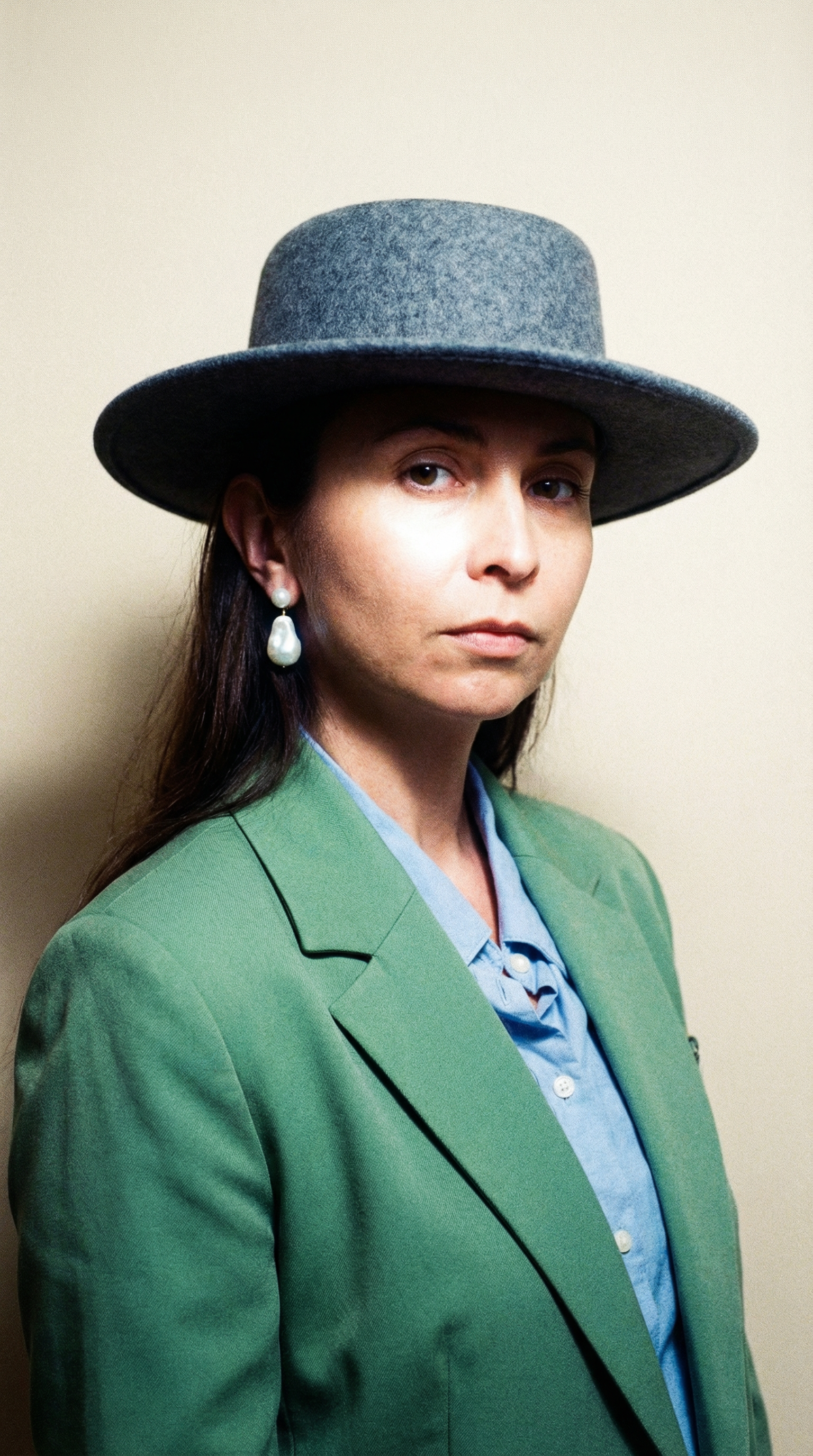 Pure Wool Boater Hat