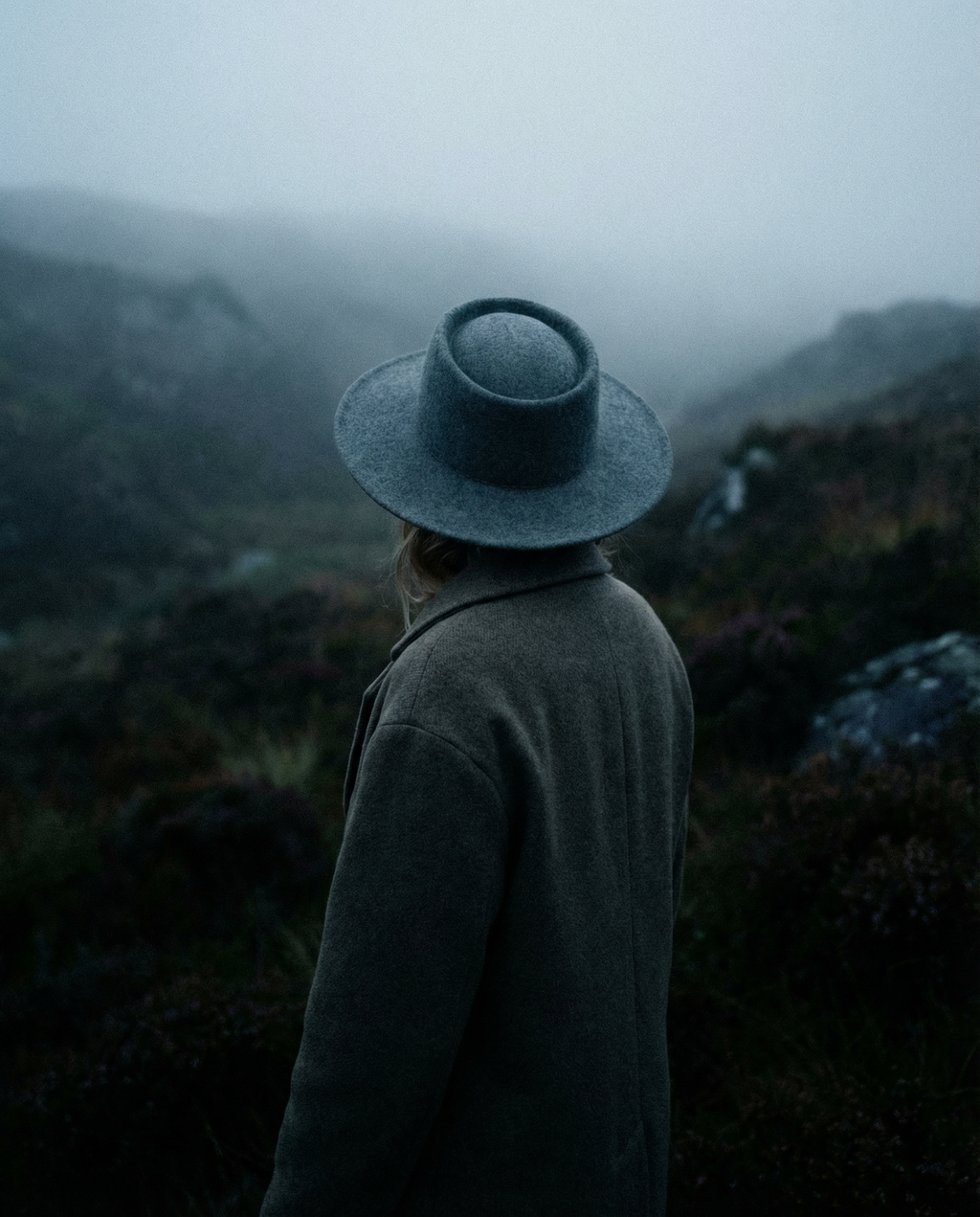 Pure Wool Boater Hat