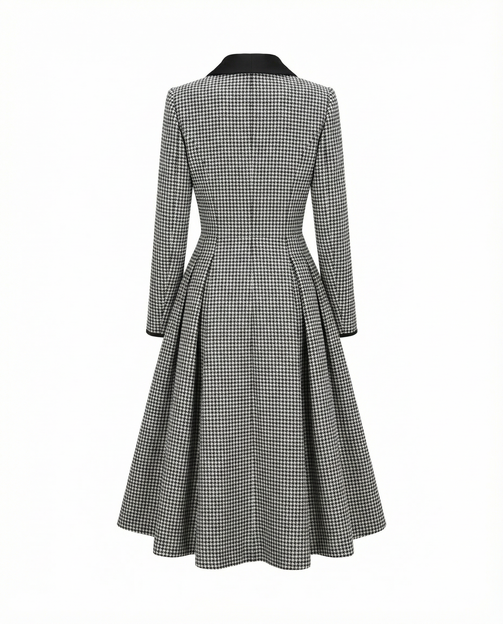 Houndtooth Coat Dress