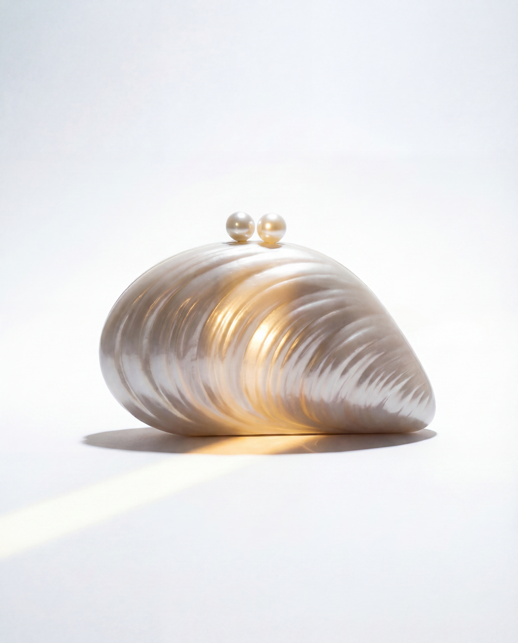 Mussel Shell Clutch