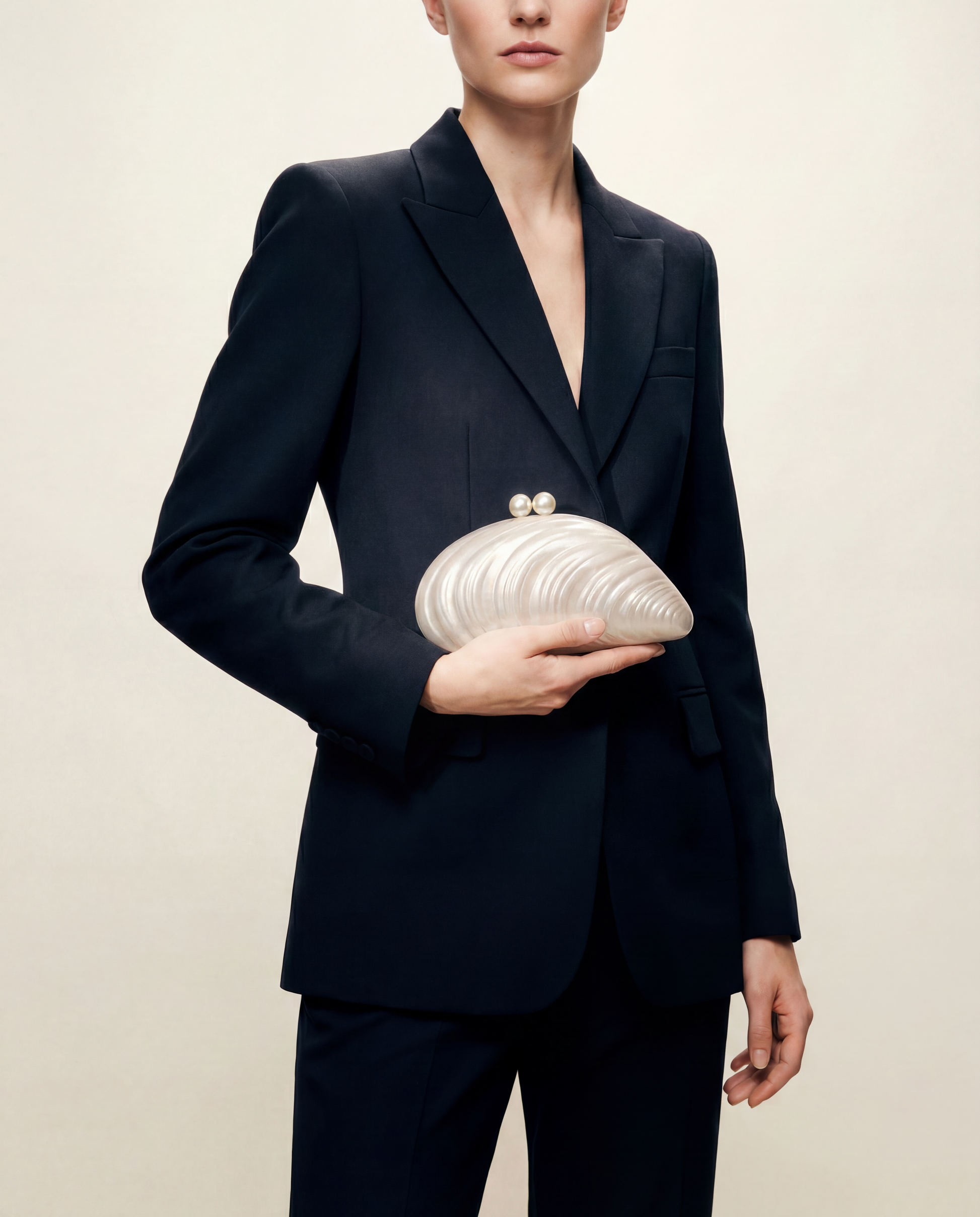 Mussel Shell Clutch