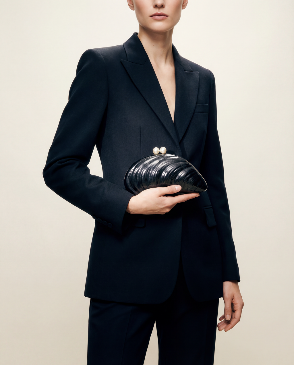 Mussel Shell Clutch