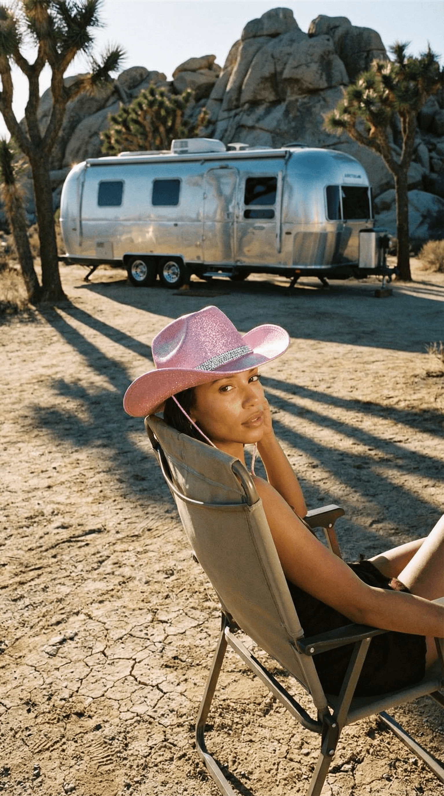 Western Hat with Diamante Strip