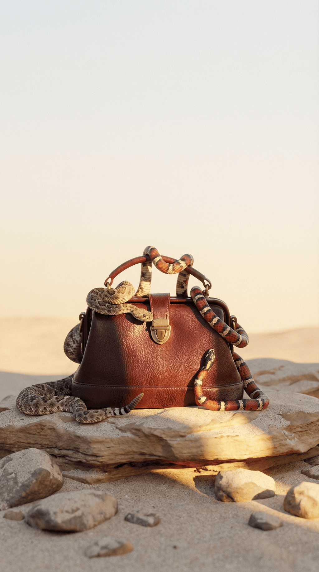 Vintage Doctors Bag - Dark Wine Red