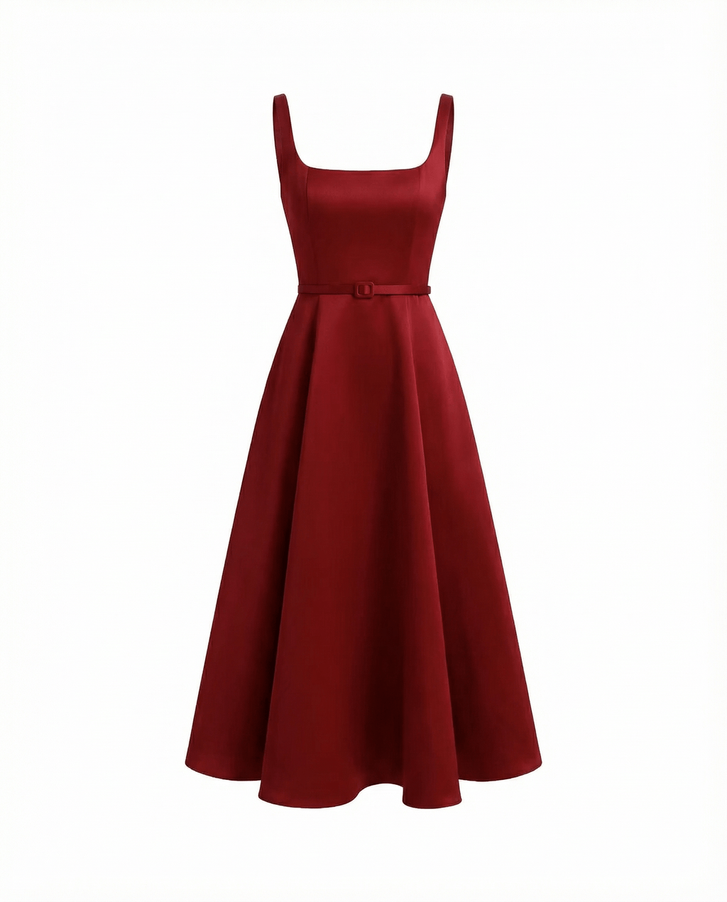 Ärmelloses Swing-Skaterkleid im Fit and Flare-Stil - Lera Black