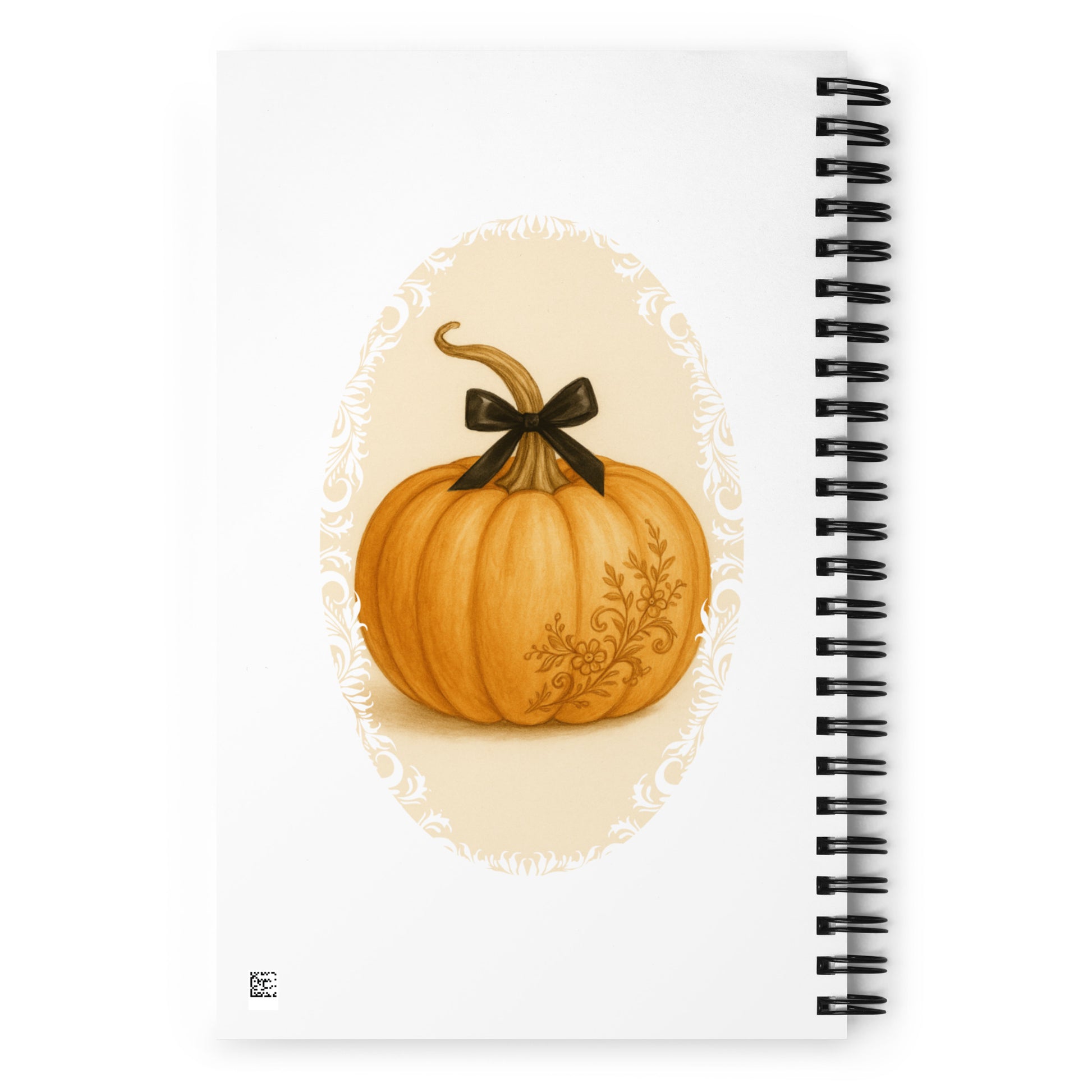 Pumpkin Spice Spiral notebook