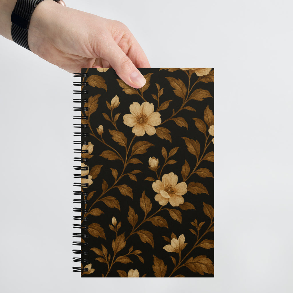 Night Orchard Spiral notebook
