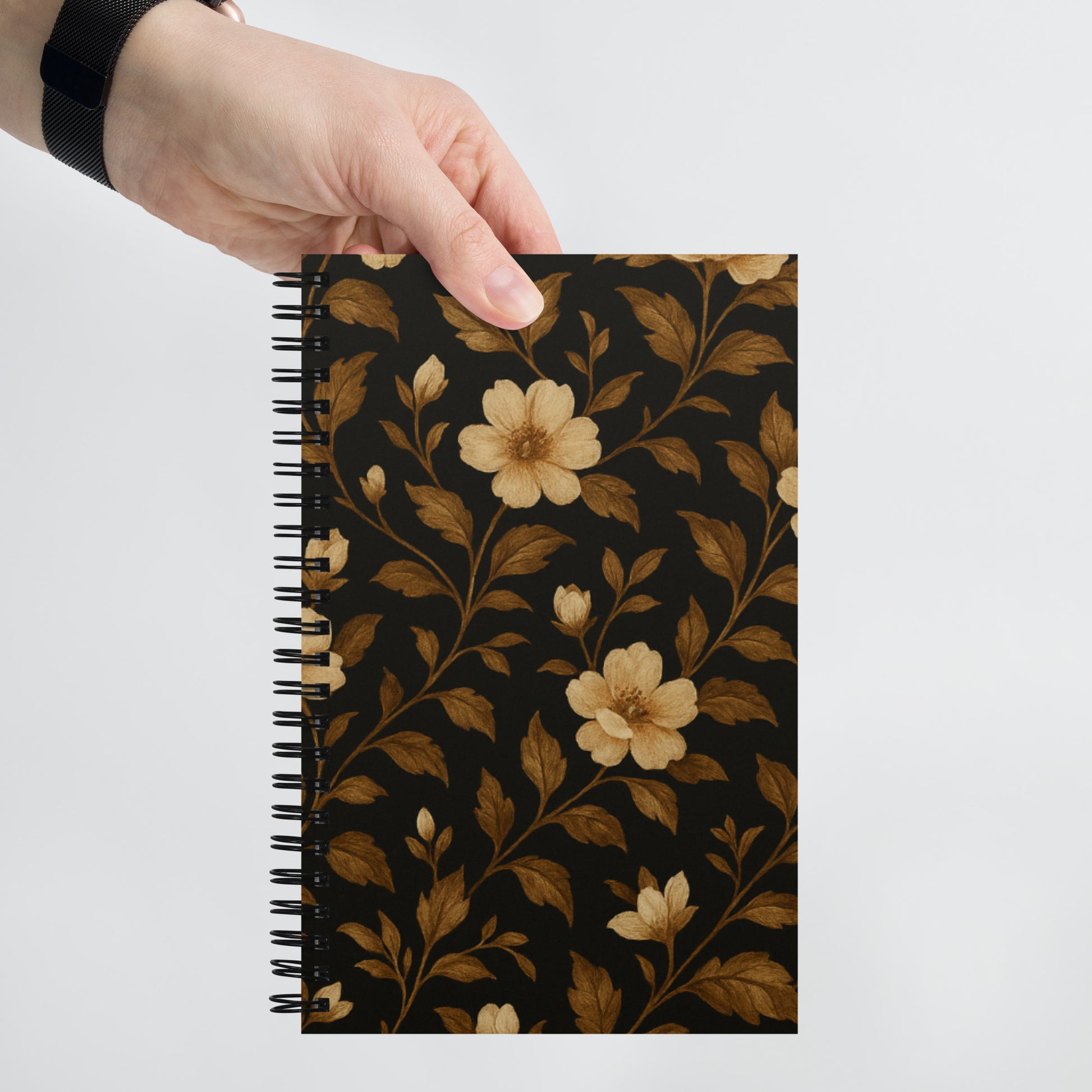 Night Orchard Spiral notebook