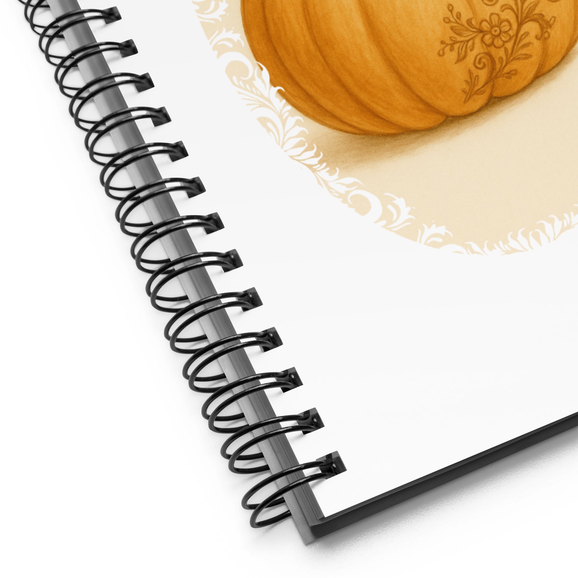 Pumpkin Spice Spiral notebook