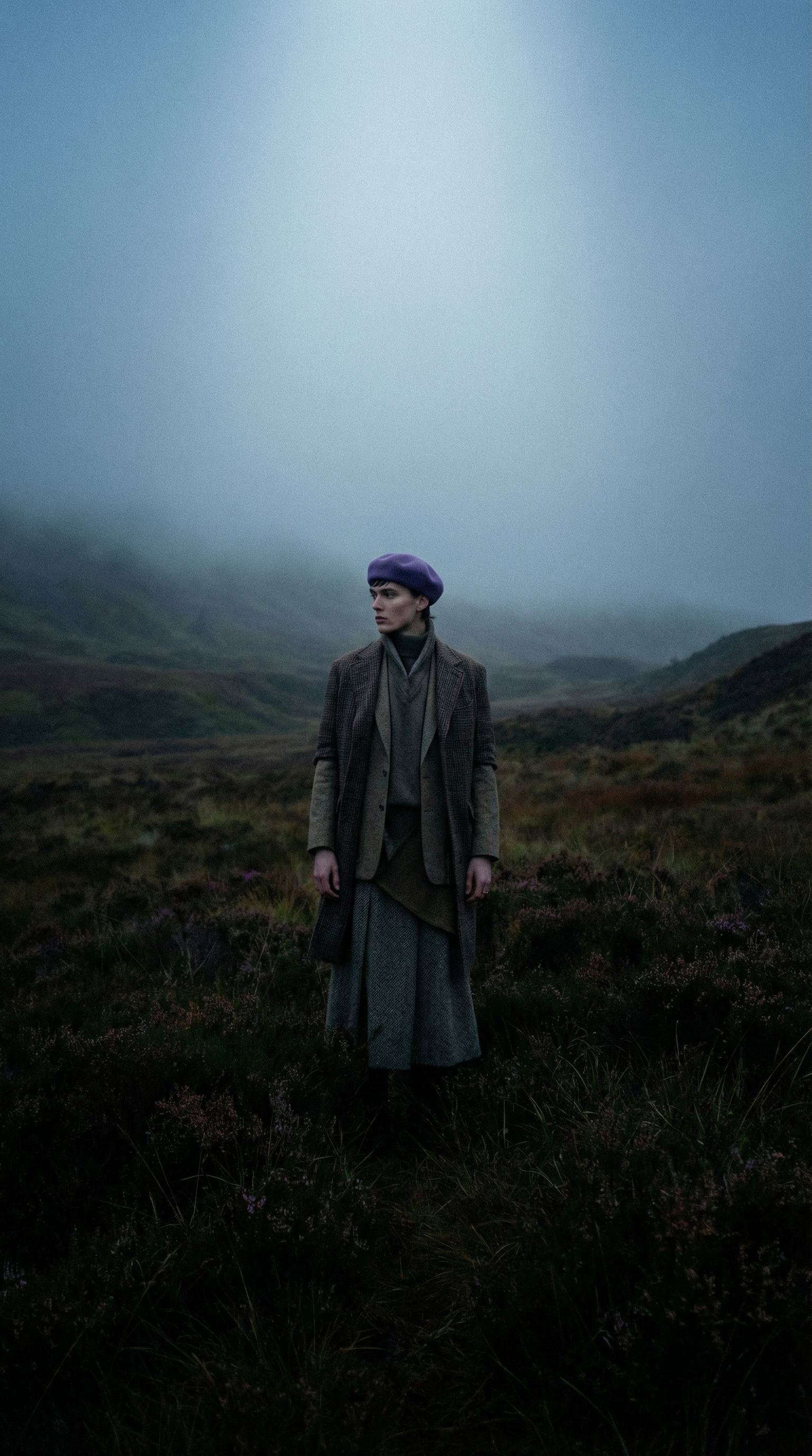 Pillbox Hat 100% Wool Trapeze Shaped