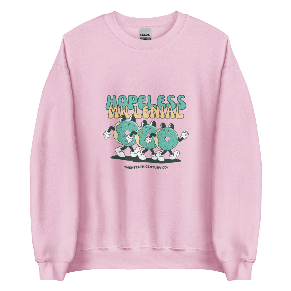 Hopeless Millenial Printed Unisex Sweatshirt