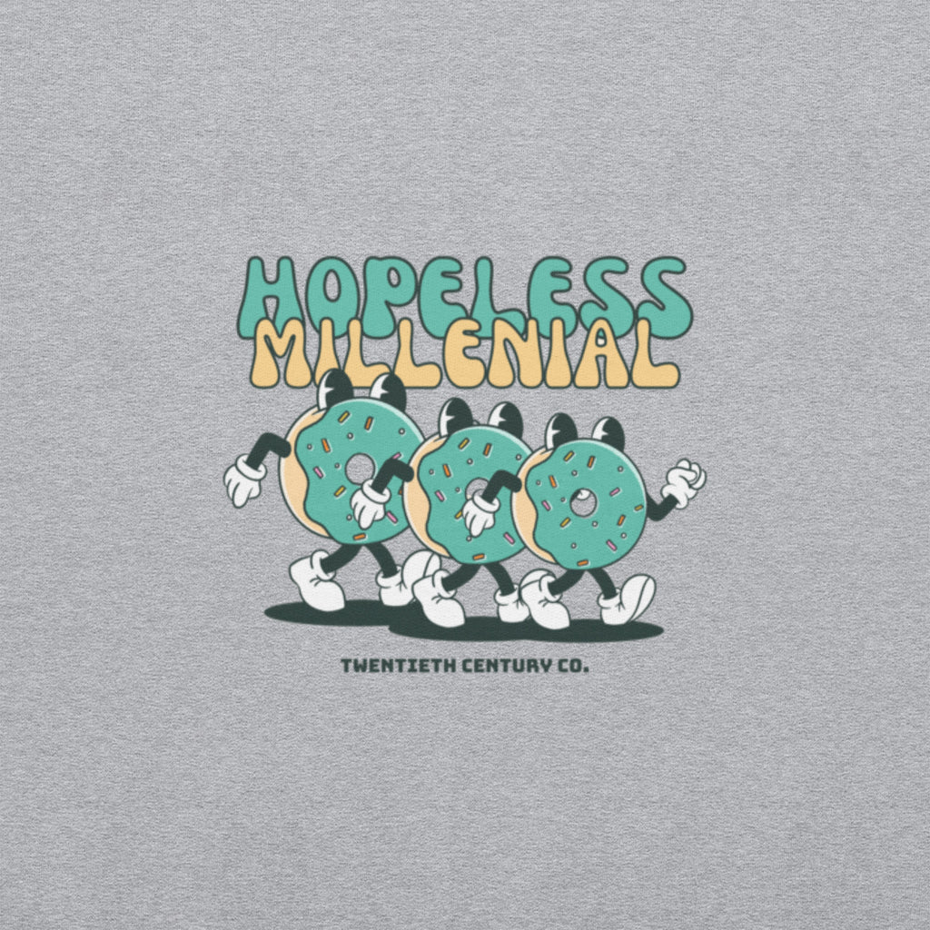 Hopeless Millenial Printed Unisex Sweatshirt