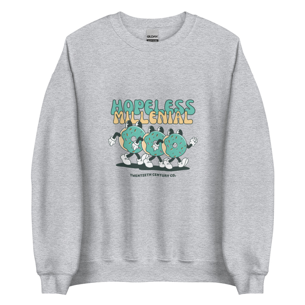 Hopeless Millenial Printed Unisex Sweatshirt
