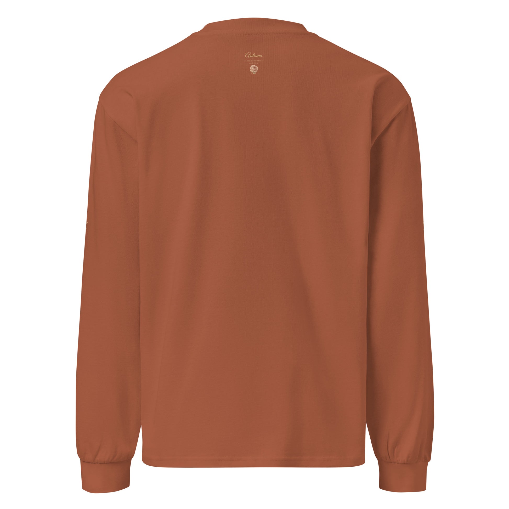 Autumn is my Favourite Colour Premium Heavyweight Long Sleeve Shirt in Four Colours