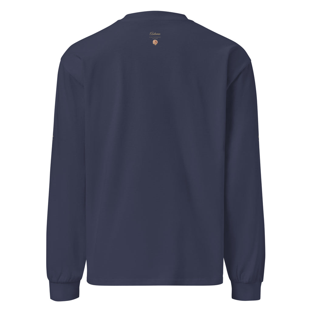 Autumn is my Favourite Colour Premium Heavyweight Long Sleeve Shirt in Four Colours