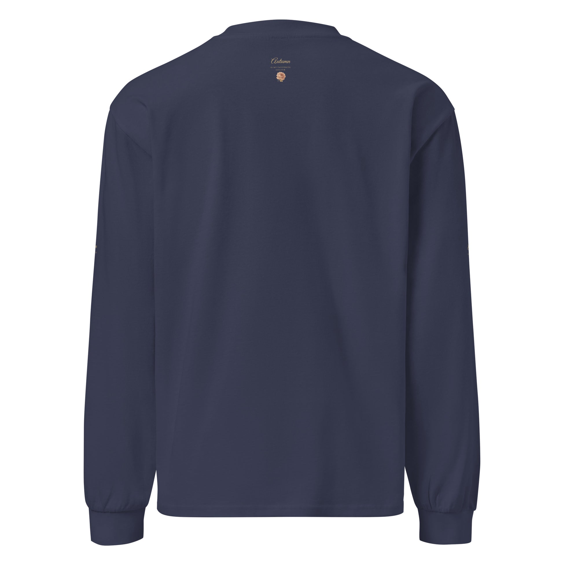 Autumn is my Favourite Colour Premium Heavyweight Long Sleeve Shirt in Four Colours