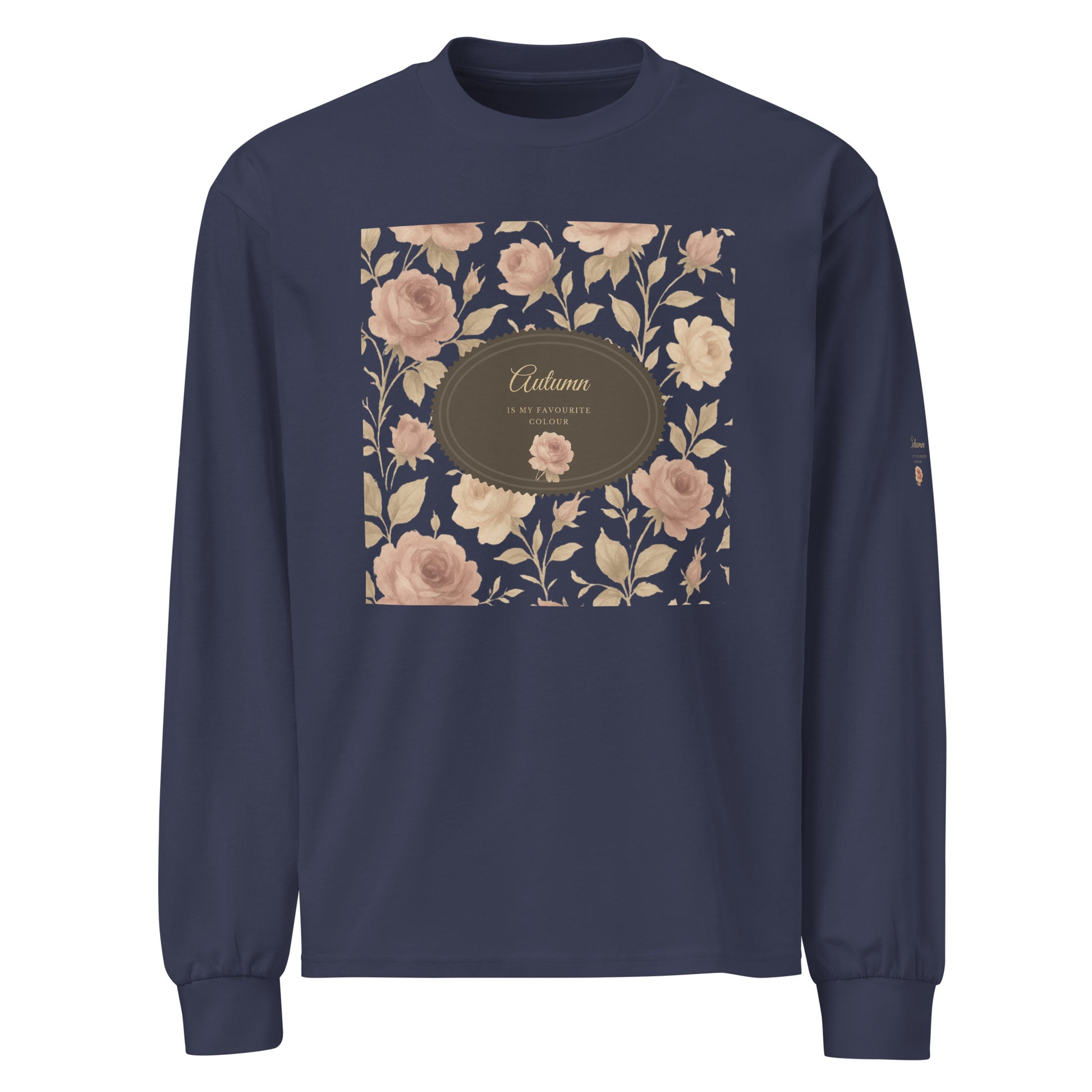 Autumn is my Favourite Colour Premium Heavyweight Long Sleeve Shirt in Four Colours