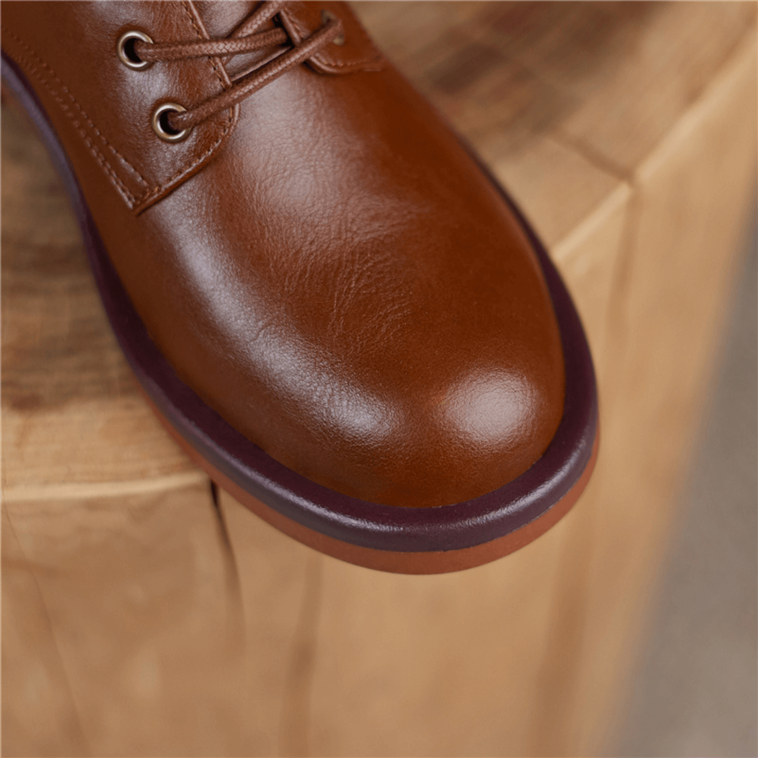 Mens knee high lace up best sale leather boots